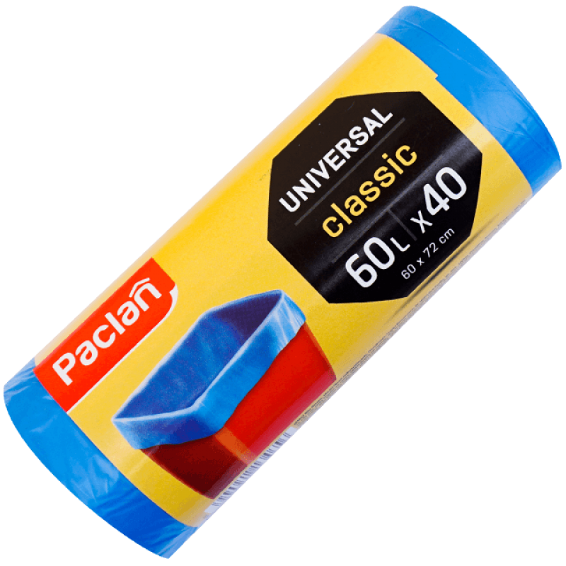 Saci Menajeri Clasic 60 l Blue 40 buc Paclan